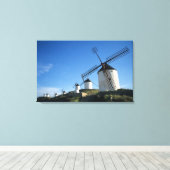 Consuegra, La Mancha, Spanien, Windmühlen 2 Leinwanddruck (Insitu (Holzboden))