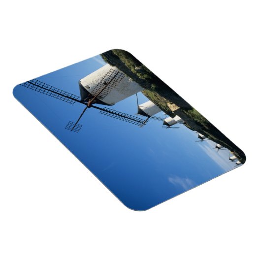 Consuegra, La Mancha, Spanien, Windmühlen 2 Magnet (Rechte Seite)