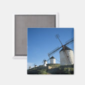 Consuegra, La Mancha, Spanien, Windmühlen 2 Magnet (Vorderseite/Rückseite)