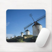 Consuegra, La Mancha, Spanien, Windmühlen 2 Mousepad (Mit Mouse)