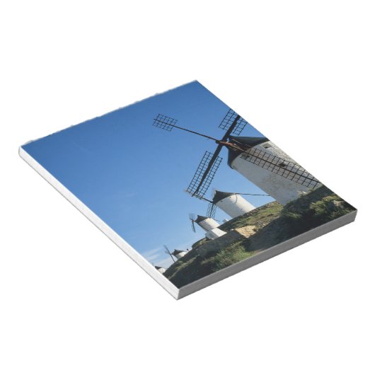 Consuegra, La Mancha, Spanien, Windmühlen 2 Notizblock (angewinkelt)