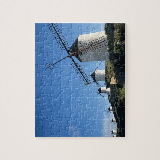 Consuegra, La Mancha, Spanien, Windmühlen 2 Puzzle (Vertikal)