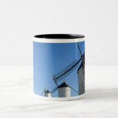 Consuegra, La Mancha, Spanien, Windmühlen 2 Zweifarbige Tasse (Mittel)