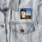 Consuegra, La Mancha, Spanien, Windmühlen Button (Beispiel)