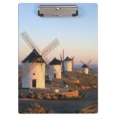 Consuegra, La Mancha, Spanien, Windmühlen Klemmbrett (Vorderseite)