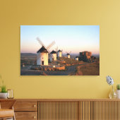 Consuegra, La Mancha, Spanien, Windmühlen Leinwanddruck (Insitu (Wohnzimmer))