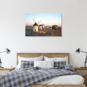 Consuegra, La Mancha, Spanien, Windmühlen Leinwanddruck (Insitu (Schlafzimmer))