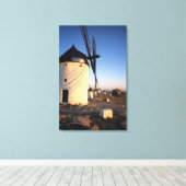 Consuegra, La Mancha, Spanien, Windmühlen Leinwanddruck (Insitu (Holzboden))