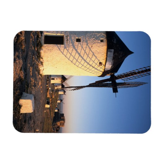 Consuegra, La Mancha, Spanien, Windmühlen Magnet (Horizontal)