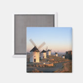 Consuegra, La Mancha, Spanien, Windmühlen Magnet (Vorderseite/Rückseite)