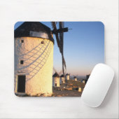 Consuegra, La Mancha, Spanien, Windmühlen Mousepad (Mit Mouse)