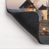 Consuegra, La Mancha, Spanien, Windmühlen Mousepad (Ecke)