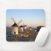 Consuegra, La Mancha, Spanien, Windmühlen Mousepad (Mit Mouse)