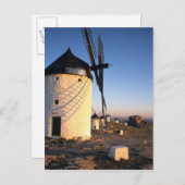 Consuegra, La Mancha, Spanien, Windmühlen Postkarte (Vorne/Hinten)