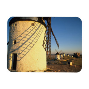 Consuegra, La Mancha, Spanien, Windmühlen und Magnet