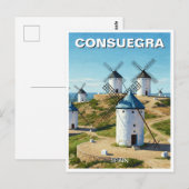 Consuegra Spanien Reisen Postkarte (Vorne/Hinten)