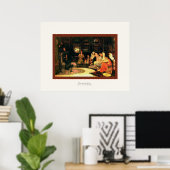 Consulting the Oracle ~ John William Waterhouse Poster (Heimbüro)