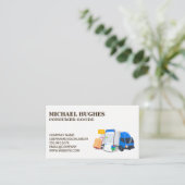 Consumer Truck Deliveries | Driver Visitenkarte (Stehend Vorderseite)