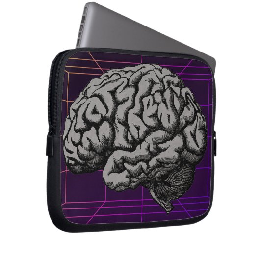 Contain the Brain Laptopschutzhülle (Vorne Rechts)