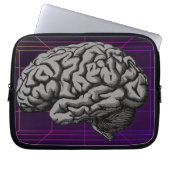 Contain the Brain Laptopschutzhülle (Vorderseite)