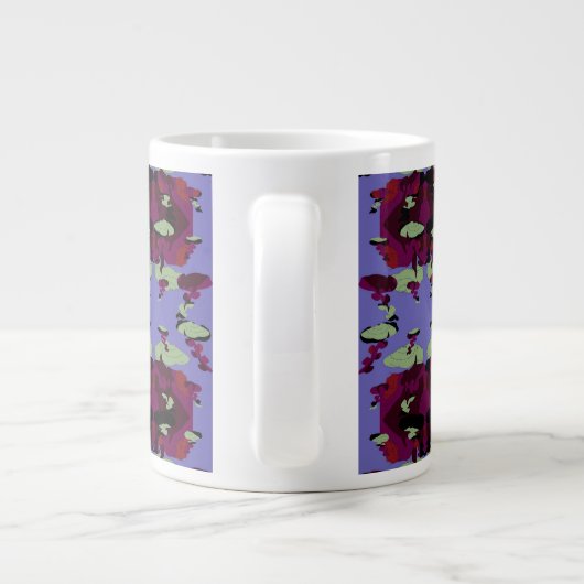 Contained Sky Flame Roses Jumbo-Tasse (Rückseite)