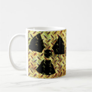 Container für hochradioaktive Abfälle - Kaffeetasse