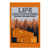 Container-Zuhause Fotodruck (Vorne)