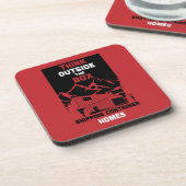 Container-Zuhause Getränkeuntersetzer (Linke Seite)