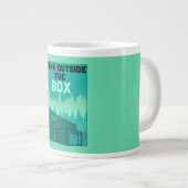 Container-Zuhause Jumbo-Tasse (Vorderseite Rechts)