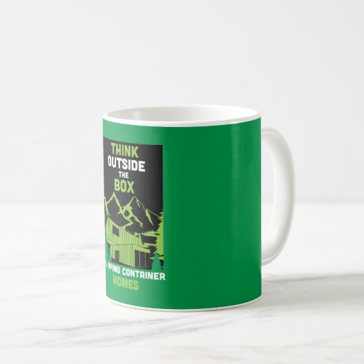 Container-Zuhause Kaffeetasse (VorderseiteRechts)