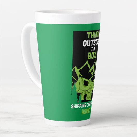 Container-Zuhause Milchtasse (Linke Ecke)