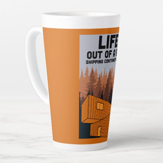 Container-Zuhause Milchtasse (Linke Ecke)