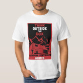 Container-Zuhause T-Shirt (Vorderseite)