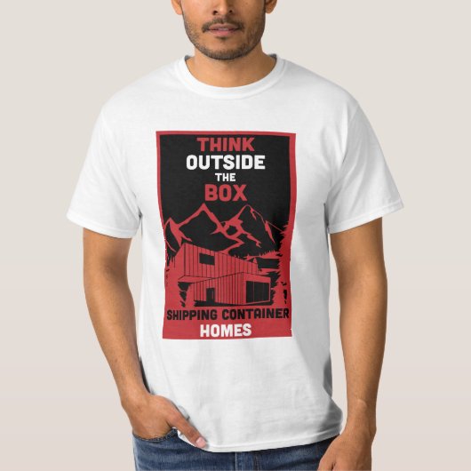 Container-Zuhause T-Shirt (Vorderseite)