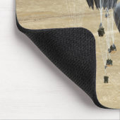 Container-Zustellsystem bündelt Fallschirm Mousepad (Ecke)