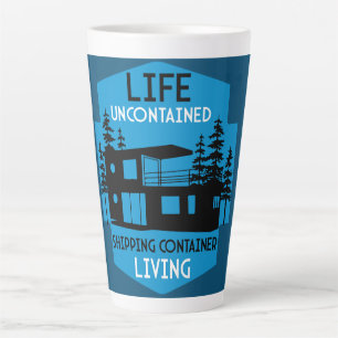 Containerarchitektur beim Versand Milchtasse