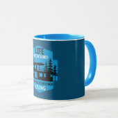 Containerarchitektur beim Versand Tasse (VorderseiteRechts)