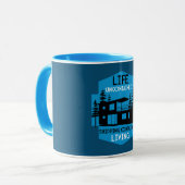 Containerarchitektur beim Versand Tasse (Vorderseite Links)