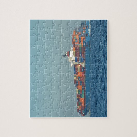 Containerschiff APL-CHILE Puzzle (Vertikal)