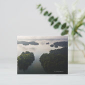 Containerschiff auf dem Panamakanal Lago Gatun, Postkarte (Stehend Vorderseite)