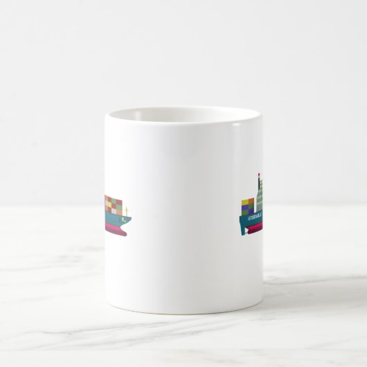 Containerschiff Kaffeetasse (Mittel)