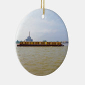 Containerschiff Keramik Ornament (Rechts)