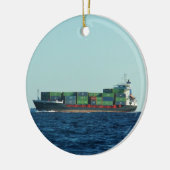 Containerschiff Keramikornament (Links)
