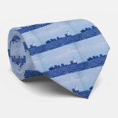 Containerschiff Krawatte (Gerollt)