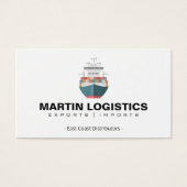 Containerschiff | Logistik (Vorderseite)