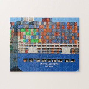 Containerschiff Marseille Jigsaw Puzzle