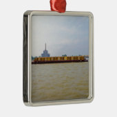 Containerschiff Ornament Aus Metall (Rechts)