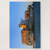 Containerschiff und Schlepper: MSC Shanghai Puzzle (Vertikal)