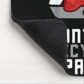 Contains Recycled Parts Liver Transplant Survivor  Mousepad (Ecke)