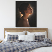 Contemplação Leinwanddruck (Insitu (Schlafzimmer))